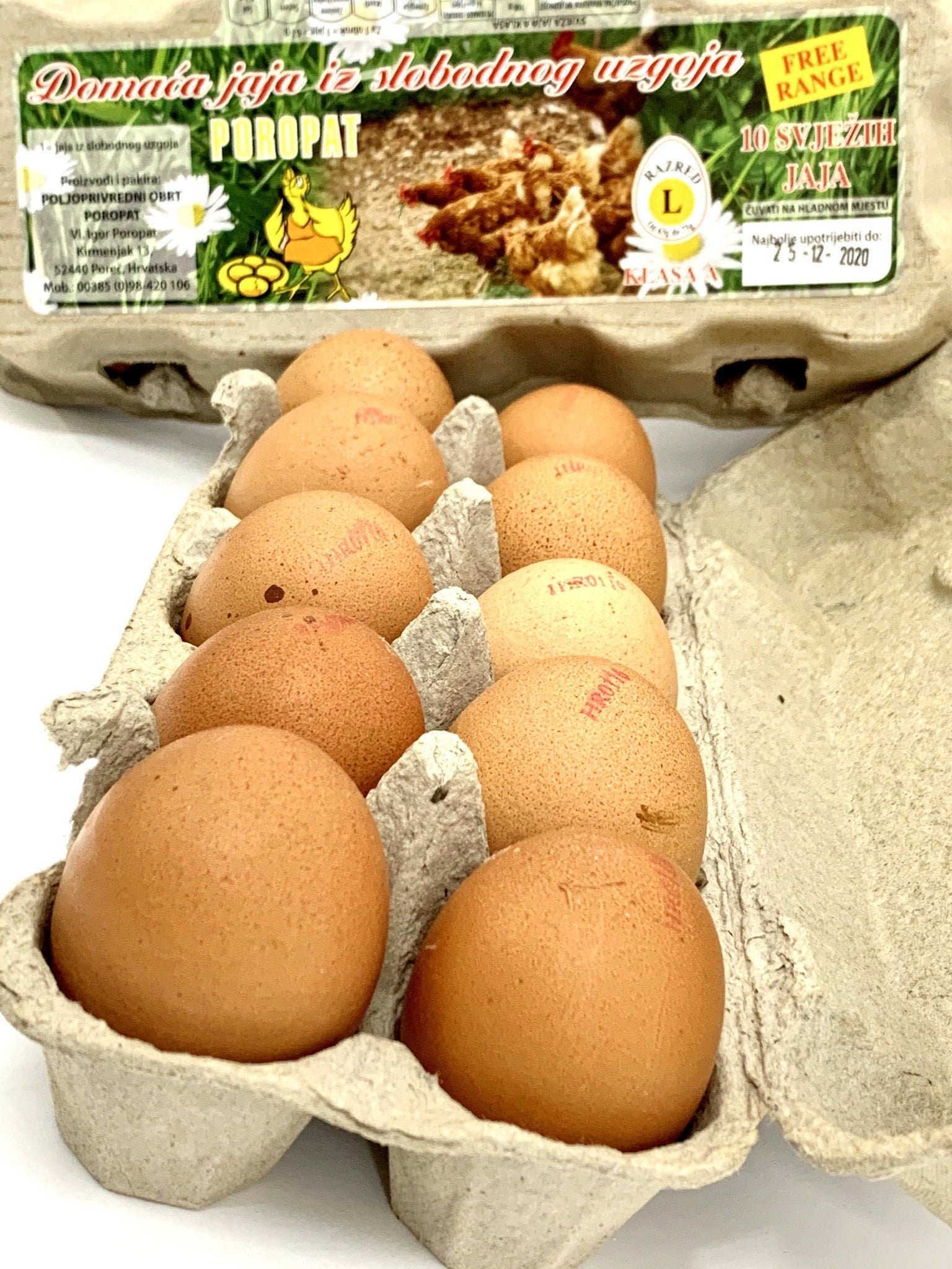 Paket istarskih domaćih jaja